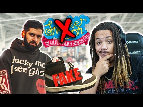 FAKES BEING SOLD AT SNEAKERCON AND YOUTUBERS BUYING THEM ? QIAS OMAR &amp; TONYD2WILD SPEAK EP. 16