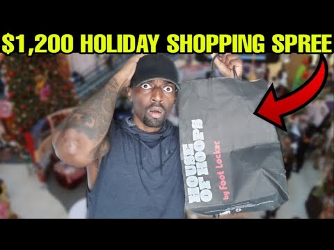 $1,200 HOLIDAY SHOPPING SPREE ON BLACK FRIDAY EVE INVESTMENT!! MOTIVATION VIDEO
